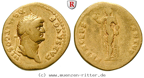Klicken Sie auf das Bild um es auf Ihrem Rechner zu speichern domitianus-caesar-aureus/52137.jpg