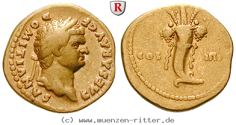 Klicken Sie auf das Bild um es auf Ihrem Rechner zu speichern domitianus-caesar-aureus/57908.jpg