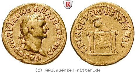 Klicken Sie auf das Bild um es auf Ihrem Rechner zu speichern domitianus-caesar-aureus/75811.jpg