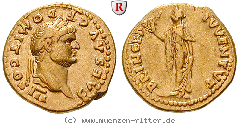 Klicken Sie auf das Bild um es auf Ihrem Rechner zu speichern domitianus-caesar-aureus/91259.jpg