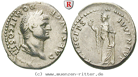 Klicken Sie auf das Bild um es auf Ihrem Rechner zu speichern domitianus-caesar-denar/54877.jpg