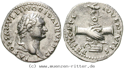Klicken Sie auf das Bild um es auf Ihrem Rechner zu speichern domitianus-caesar-denar/erom9209.jpg
