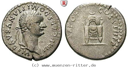 Klicken Sie auf das Bild um es auf Ihrem Rechner zu speichern domitianus-denar/100102.jpg