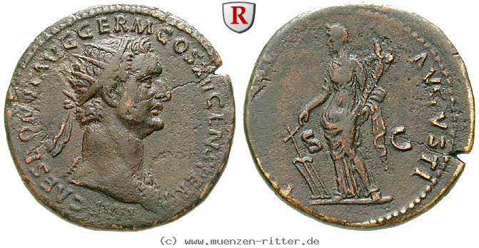 Klicken Sie auf das Bild um es auf Ihrem Rechner zu speichern domitianus-dupondius/53831.jpg