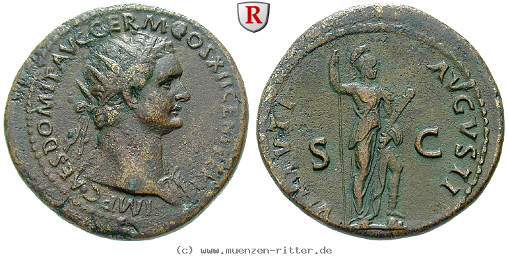 Klicken Sie auf das Bild um es auf Ihrem Rechner zu speichern domitianus-dupondius/95426.jpg