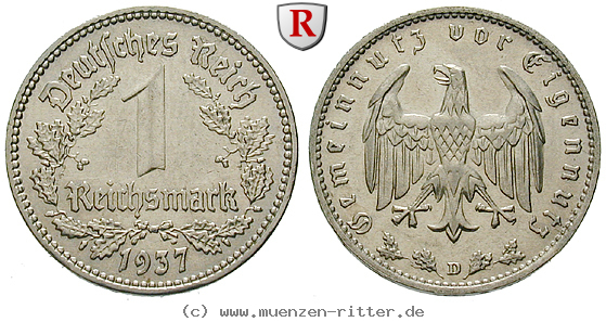 Klicken Sie auf das Bild um es auf Ihrem Rechner zu speichern drittes-reich-1-reichsmark/60697.jpg