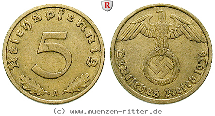 Klicken Sie auf das Bild um es auf Ihrem Rechner zu speichern drittes-reich-5-reichspfennig/17059.jpg