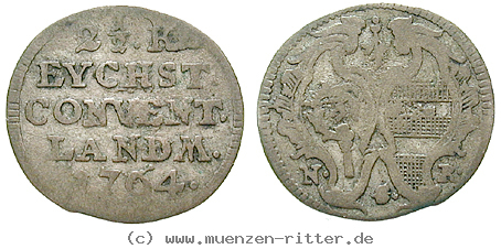 Klicken Sie auf das Bild um es auf Ihrem Rechner zu speichern eichstaett-bistum-raimond-anton-von-strasoldo-2-1-2-kreuzer/41009.jpg