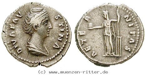 Klicken Sie auf das Bild um es auf Ihrem Rechner zu speichern faustina-i--frau-des-antoninus-pius-denar/46377.jpg