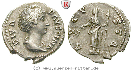 Klicken Sie auf das Bild um es auf Ihrem Rechner zu speichern faustina-i--frau-des-antoninus-pius-denar/46589.jpg