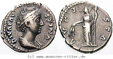 Klicken Sie auf das Bild um es auf Ihrem Rechner zu speichern faustina-i--frau-des-antoninus-pius-denar/erom10543.jpg