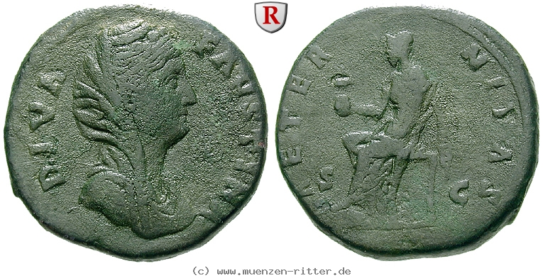 Klicken Sie auf das Bild um es auf Ihrem Rechner zu speichern faustina-i--frau-des-antoninus-pius-sesterz/100945.jpg