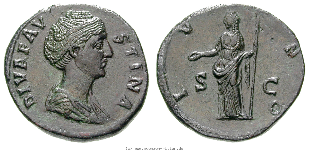 Klicken Sie auf das Bild um es auf Ihrem Rechner zu speichern faustina-i--frau-des-antoninus-pius-sesterz/12240.jpg