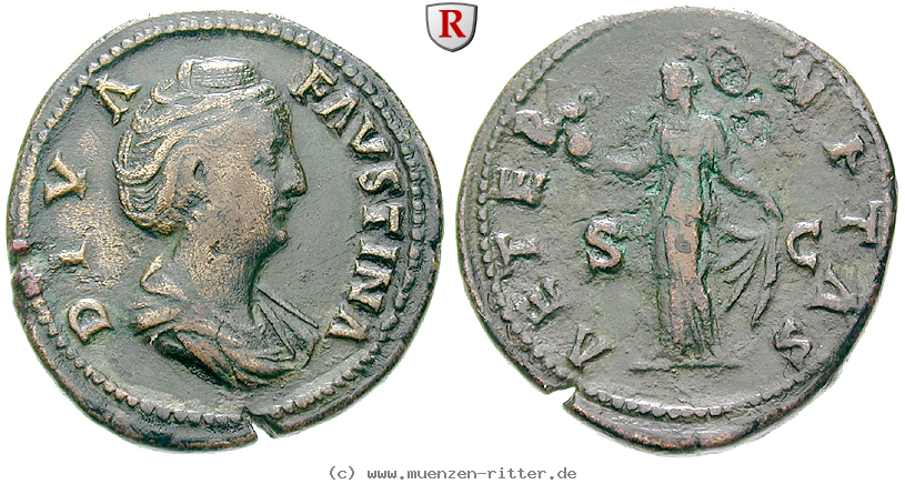Klicken Sie auf das Bild um es auf Ihrem Rechner zu speichern faustina-i--frau-des-antoninus-pius-sesterz/32541.jpg