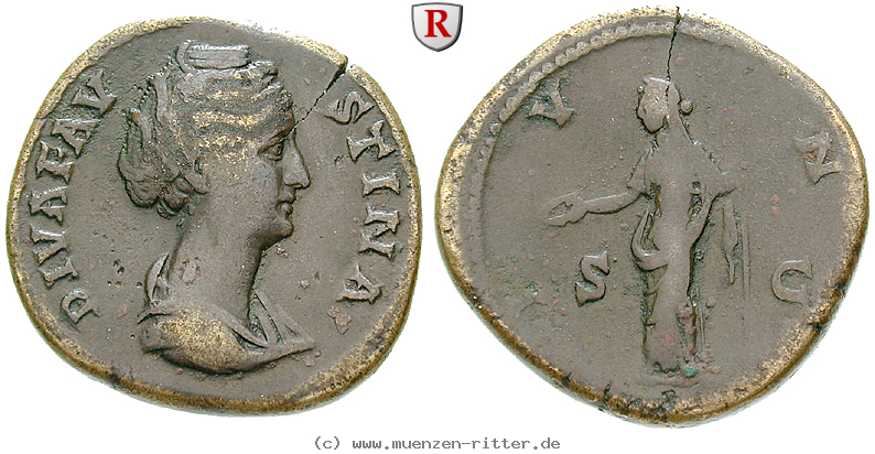 Klicken Sie auf das Bild um es auf Ihrem Rechner zu speichern faustina-i--frau-des-antoninus-pius-sesterz/erom6340.jpg
