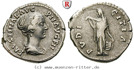 Klicken Sie auf das Bild um es auf Ihrem Rechner zu speichern faustina-ii--frau-des-marcus-aurelius-denar/103012.jpg