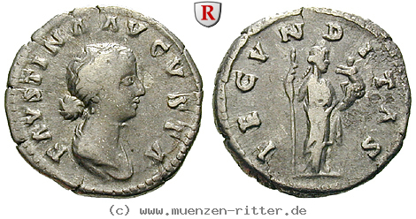 Klicken Sie auf das Bild um es auf Ihrem Rechner zu speichern faustina-ii--frau-des-marcus-aurelius-denar/103179.jpg