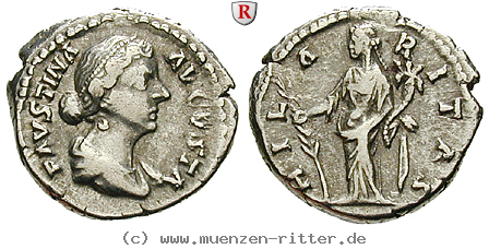 Klicken Sie auf das Bild um es auf Ihrem Rechner zu speichern faustina-ii--frau-des-marcus-aurelius-denar/103668.jpg