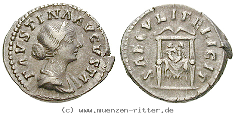Klicken Sie auf das Bild um es auf Ihrem Rechner zu speichern faustina-ii--frau-des-marcus-aurelius-denar/20419.jpg