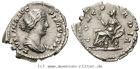 Klicken Sie auf das Bild um es auf Ihrem Rechner zu speichern faustina-ii--frau-des-marcus-aurelius-denar/23482.jpg