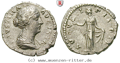 Klicken Sie auf das Bild um es auf Ihrem Rechner zu speichern faustina-ii--frau-des-marcus-aurelius-denar/36442.jpg
