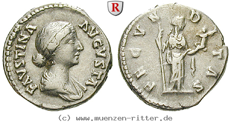 Klicken Sie auf das Bild um es auf Ihrem Rechner zu speichern faustina-ii--frau-des-marcus-aurelius-denar/44863.jpg