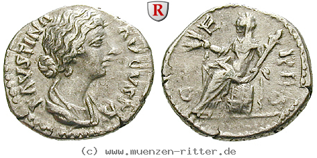 Klicken Sie auf das Bild um es auf Ihrem Rechner zu speichern faustina-ii--frau-des-marcus-aurelius-denar/44866.jpg