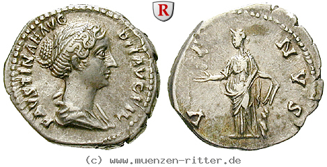 Klicken Sie auf das Bild um es auf Ihrem Rechner zu speichern faustina-ii--frau-des-marcus-aurelius-denar/46592.jpg
