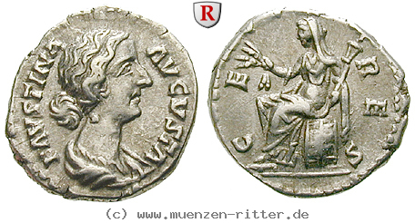 Klicken Sie auf das Bild um es auf Ihrem Rechner zu speichern faustina-ii--frau-des-marcus-aurelius-denar/47699.jpg