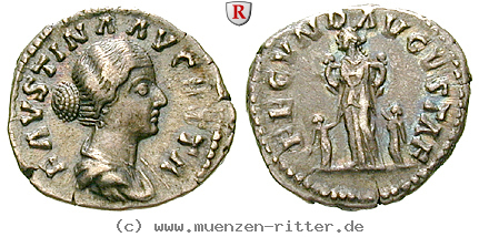 Klicken Sie auf das Bild um es auf Ihrem Rechner zu speichern faustina-ii--frau-des-marcus-aurelius-denar/51974.jpg