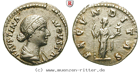 Klicken Sie auf das Bild um es auf Ihrem Rechner zu speichern faustina-ii--frau-des-marcus-aurelius-denar/54185.jpg