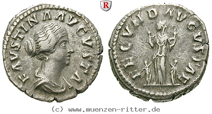 Klicken Sie auf das Bild um es auf Ihrem Rechner zu speichern faustina-ii--frau-des-marcus-aurelius-denar/67976.jpg