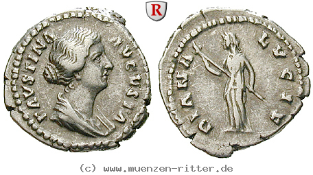 Klicken Sie auf das Bild um es auf Ihrem Rechner zu speichern faustina-ii--frau-des-marcus-aurelius-denar/69628.jpg
