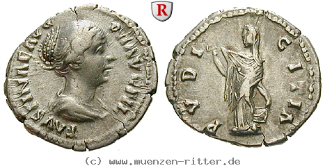Klicken Sie auf das Bild um es auf Ihrem Rechner zu speichern faustina-ii--frau-des-marcus-aurelius-denar/91001.jpg