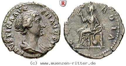 Klicken Sie auf das Bild um es auf Ihrem Rechner zu speichern faustina-ii--frau-des-marcus-aurelius-denar/95424.jpg