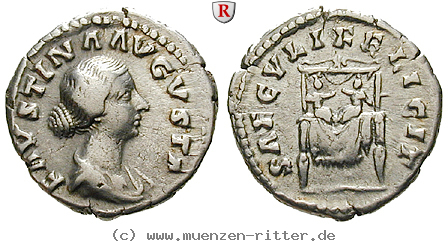 Klicken Sie auf das Bild um es auf Ihrem Rechner zu speichern faustina-ii--frau-des-marcus-aurelius-denar/96895.jpg