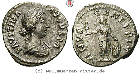 Klicken Sie auf das Bild um es auf Ihrem Rechner zu speichern faustina-ii--frau-des-marcus-aurelius-denar/97710.jpg