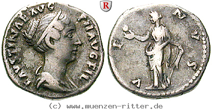 Klicken Sie auf das Bild um es auf Ihrem Rechner zu speichern faustina-ii--frau-des-marcus-aurelius-denar/erom10547.jpg