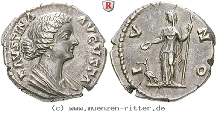 Klicken Sie auf das Bild um es auf Ihrem Rechner zu speichern faustina-ii--frau-des-marcus-aurelius-denar/erom8902.jpg
