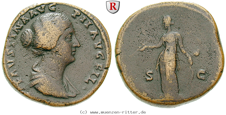 Klicken Sie auf das Bild um es auf Ihrem Rechner zu speichern faustina-ii--frau-des-marcus-aurelius-sesterz/48975.jpg