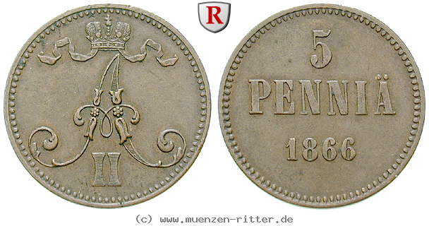 Klicken Sie auf das Bild um es auf Ihrem Rechner zu speichern finnland-alexander-ii-5-penniae/80175.jpg