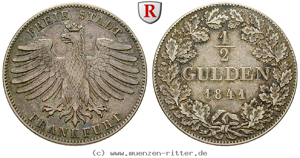 Klicken Sie auf das Bild um es auf Ihrem Rechner zu speichern frankfurt-stadt-1-2-gulden/90803.jpg