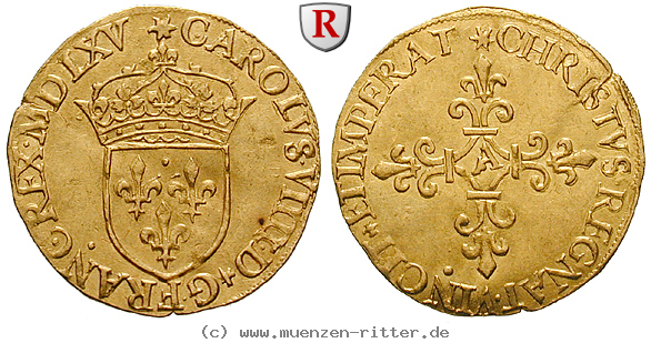 Klicken Sie auf das Bild um es auf Ihrem Rechner zu speichern frankreich-charles-ix-ecu-d-or-au-soleil/61480.jpg
