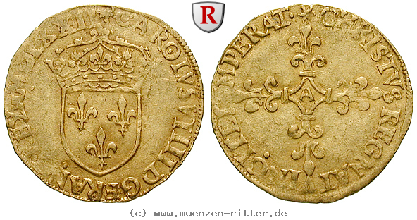 Klicken Sie auf das Bild um es auf Ihrem Rechner zu speichern frankreich-charles-ix-ecu-d-or-au-soleil/83279.jpg