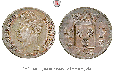 Klicken Sie auf das Bild um es auf Ihrem Rechner zu speichern frankreich-charles-x-1-4-franc/82998.jpg