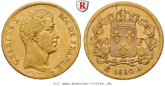 Klicken Sie auf das Bild um es auf Ihrem Rechner zu speichern frankreich-charles-x-40-francs/100505.jpg