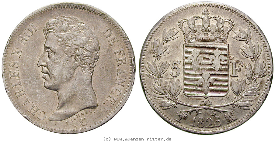 Klicken Sie auf das Bild um es auf Ihrem Rechner zu speichern frankreich-charles-x-5-francs/24745.jpg
