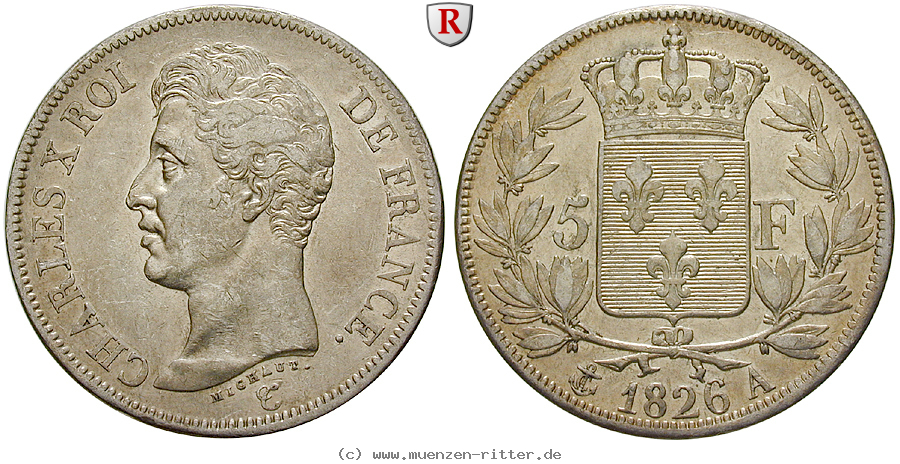 Klicken Sie auf das Bild um es auf Ihrem Rechner zu speichern frankreich-charles-x-5-francs/29627.jpg