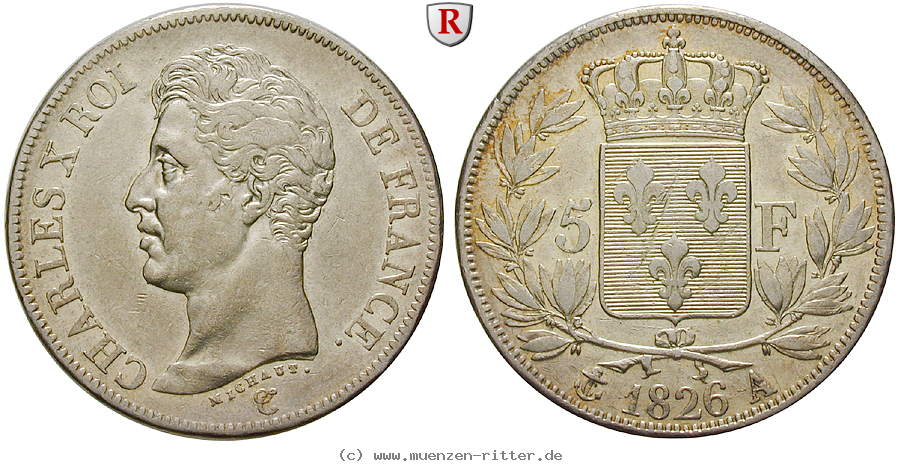 Klicken Sie auf das Bild um es auf Ihrem Rechner zu speichern frankreich-charles-x-5-francs/29628.jpg