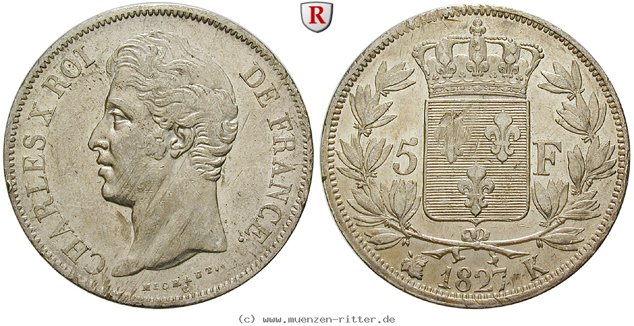 Klicken Sie auf das Bild um es auf Ihrem Rechner zu speichern frankreich-charles-x-5-francs/29635.jpg